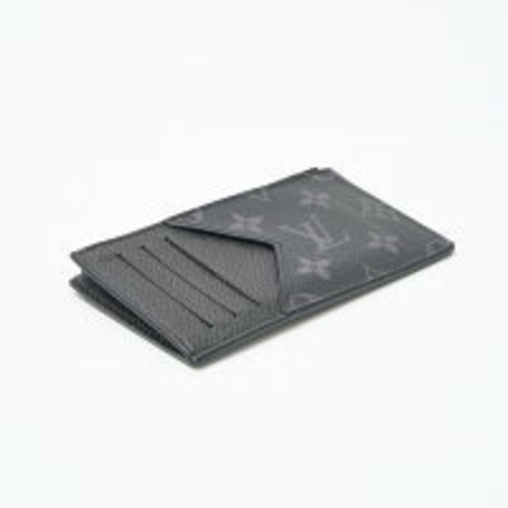 Louis Vuitton Eclipse Wallet Monogram Leather Bla… - image 5